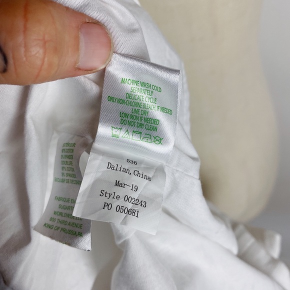 LILLY PULITZER Shelli Built-In Bra Tank Dress Wht - Picture 10 of 12